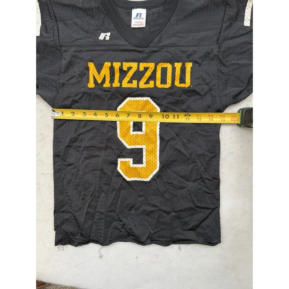 Vintage Missouri Tigers Football Jersey Youth‎ Small #9 Mesh